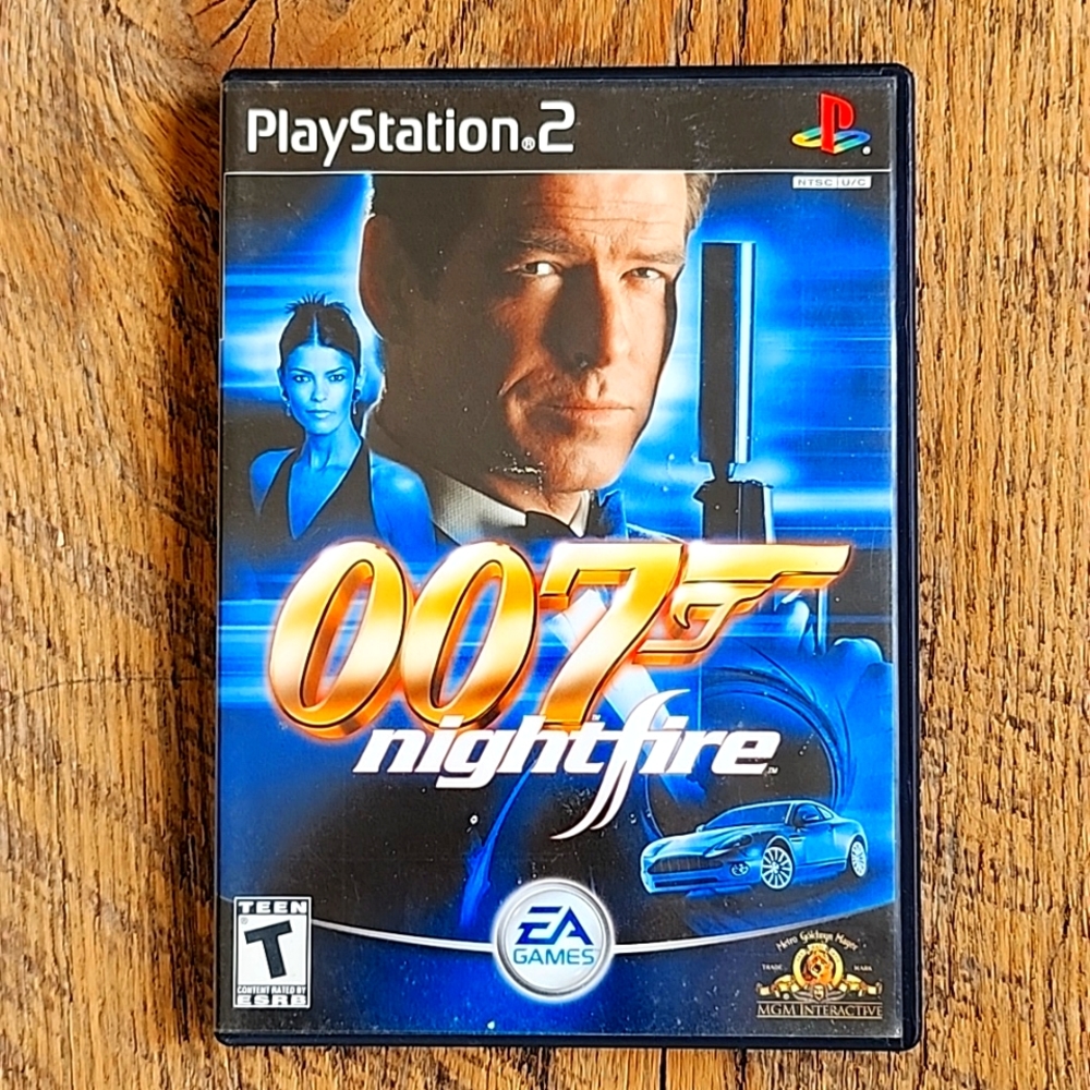 007 nightfire EA games, PS2